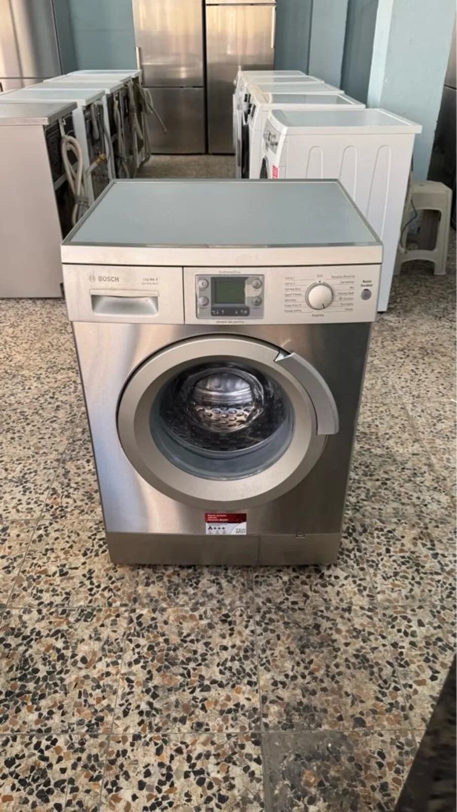 Bosch 8 kg Çamaşır Makinesi, İnoks Gri, fotoğraf 1