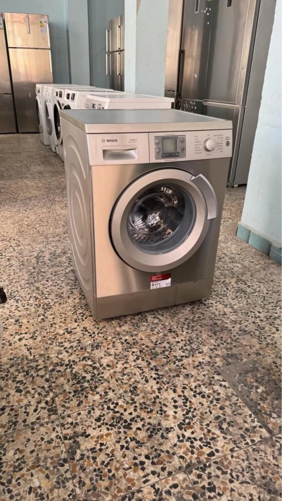 Bosch 8 kg Çamaşır Makinesi, İnoks Gri, fotoğraf 2