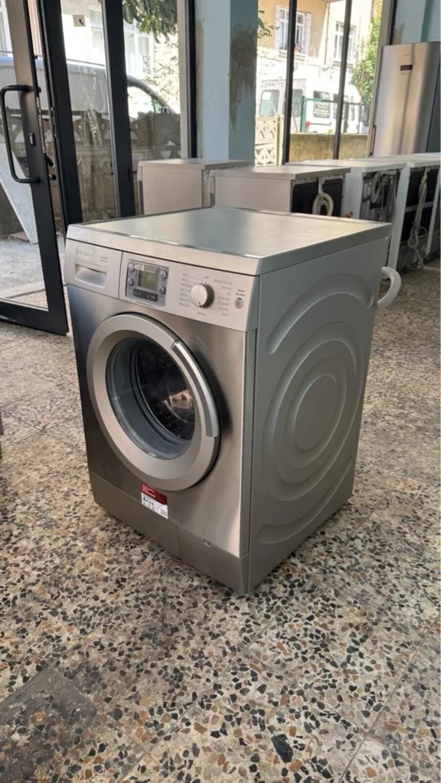 Bosch 8 kg Çamaşır Makinesi, İnoks Gri, fotoğraf 3