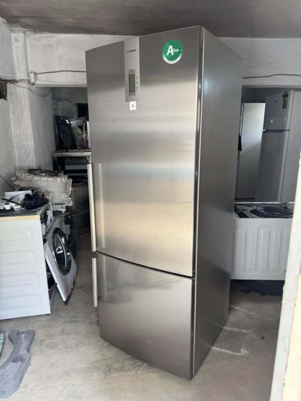 Bosch No-Frost Buzdolabı, Alttan Donduruculu, İnoks Gri, fotoğraf 2